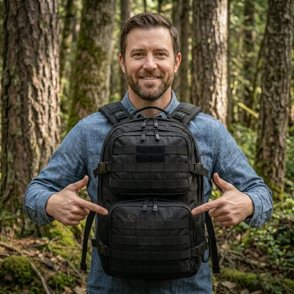 Mochila Tática Militar Alta Capacidade 50 Litros | 100% Impermeável e Ergonômica