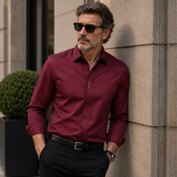 [Leve 5 e Pague 3] Camisa Masculina Elite em Seda Gelada com Elastano | Conforto e Estilo Premium