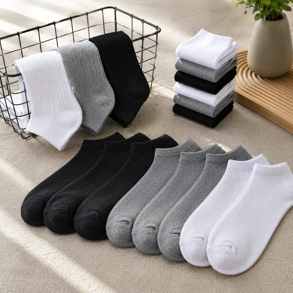 Kit 36 Pares de Meias Masculinas – Estoque para Meses com Mais Economia