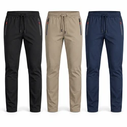 [Compre 2 Leve 3] Calça Masculina Tática Jogger | Conforto com Bolsos de Zíper e Ajuste na Cintura
