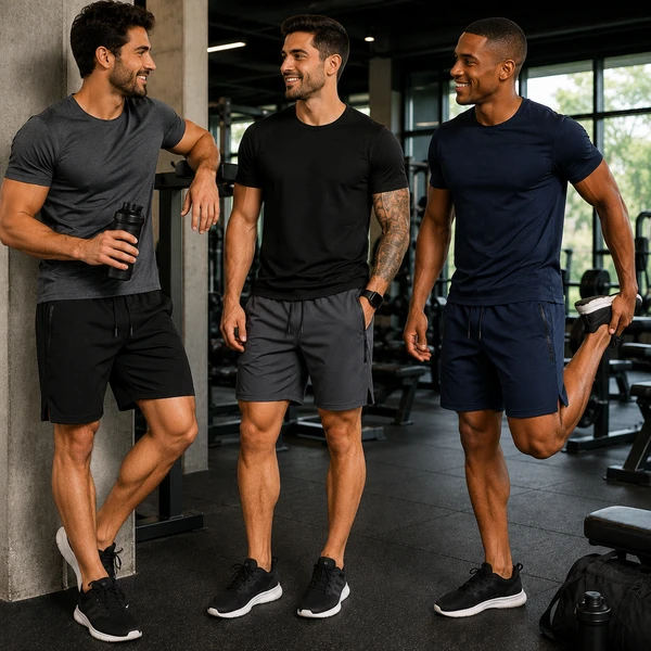 [Leve 5 e Pague 3] Bermuda Masculina IronFit Premium | Leveza, Conforto e Liberdade nos Treinos