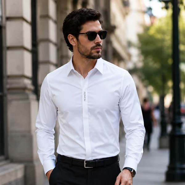 [Leve 5 e Pague 3] Camisa Masculina Elite em Seda Gelada com Elastano | Conforto e Estilo Premium