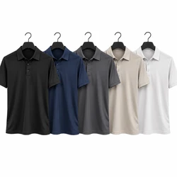 [Compre 3 Leve 5] Camisa Polo Masculina Lux | Tecido Gelado Tecnológico com Elasticidade